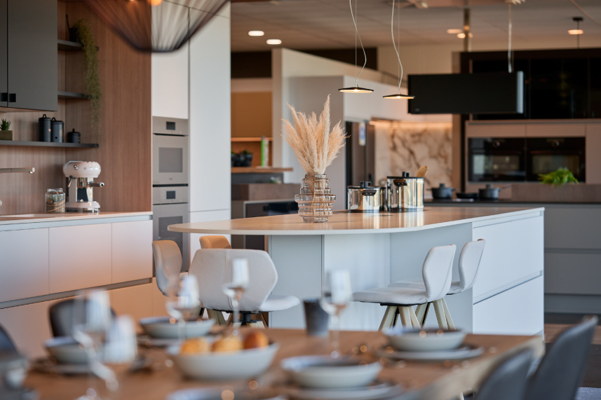 Showroom de cuisines et d'ameublement à Lonten, Liège