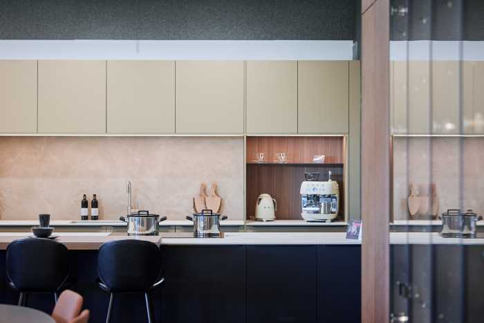 Cuisine d'exposition dans notre showroom
